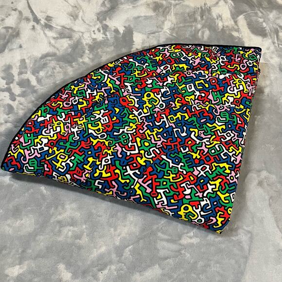 Etta Loves X Keith Haring Organic Cotton Reversible Baby Playmat Modern Art - Picture 12 of 13